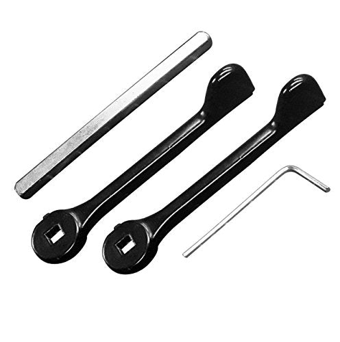 Fullex uPVC Sliding Patio Door Handle Lever Set Double Glazing 5mm Spindle