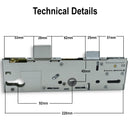 ERA Laird Saracen Surelock Multipoint UPVC Door Lock Gear Box 35mm 45mm Backset