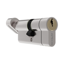 Euro Cylinder Thumb TurnDoor Lock uPVC Aluminium Timber Door Barrel 6 Pin 5 Keys