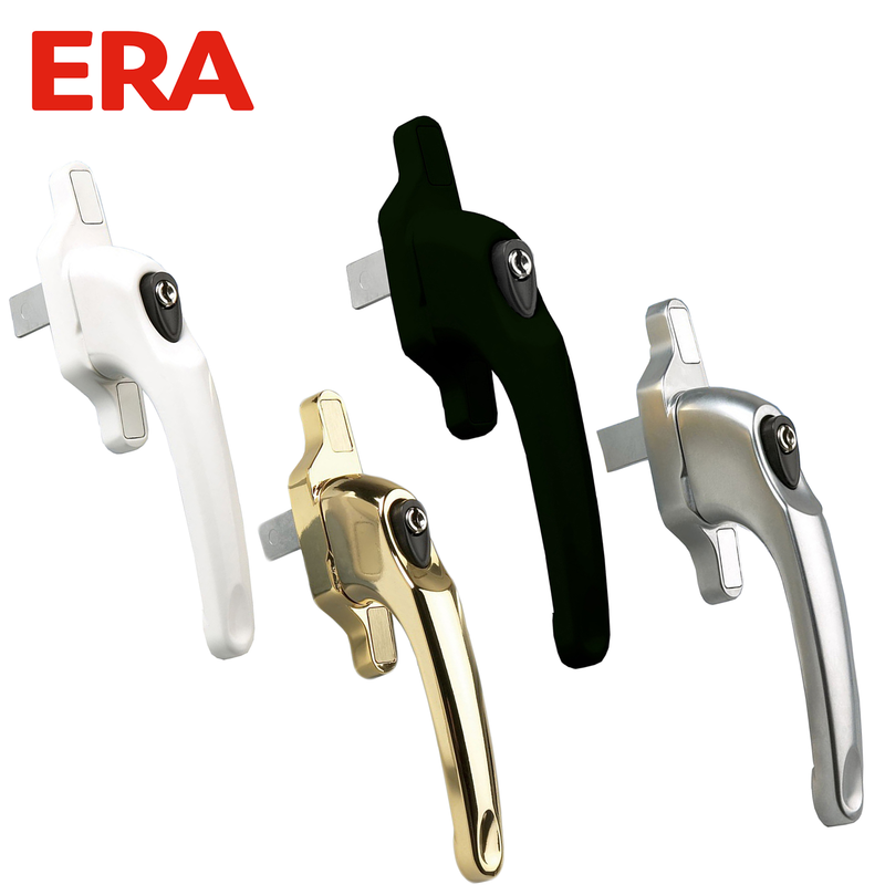 Cadenza Aluminium Window Handle Tongue (spade) Driven White Right / Left Hand  