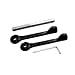 Fullex uPVC Sliding Patio Door Handle Lever Set Double Glazing 5mm Spindle