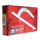 UPVC Door Handle Fullex 68PZ Sprung Double Glazing Pair Set PVC 215mm