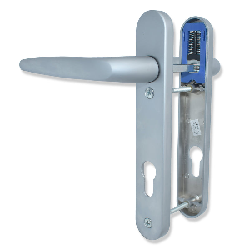 UPVC Double Glazing Trojan Sparta 92PZ Sprung Patio Door Handle Set PVC